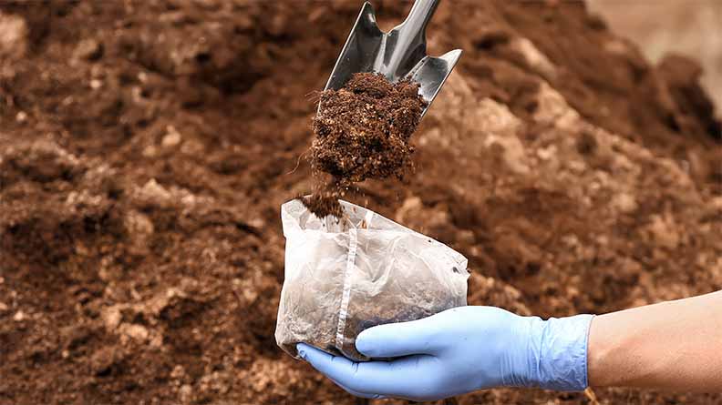 Testing soils regularly is critical to understand nutrient needs to maximize crop yield.