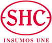 Logotipo SHC Insumos UNE