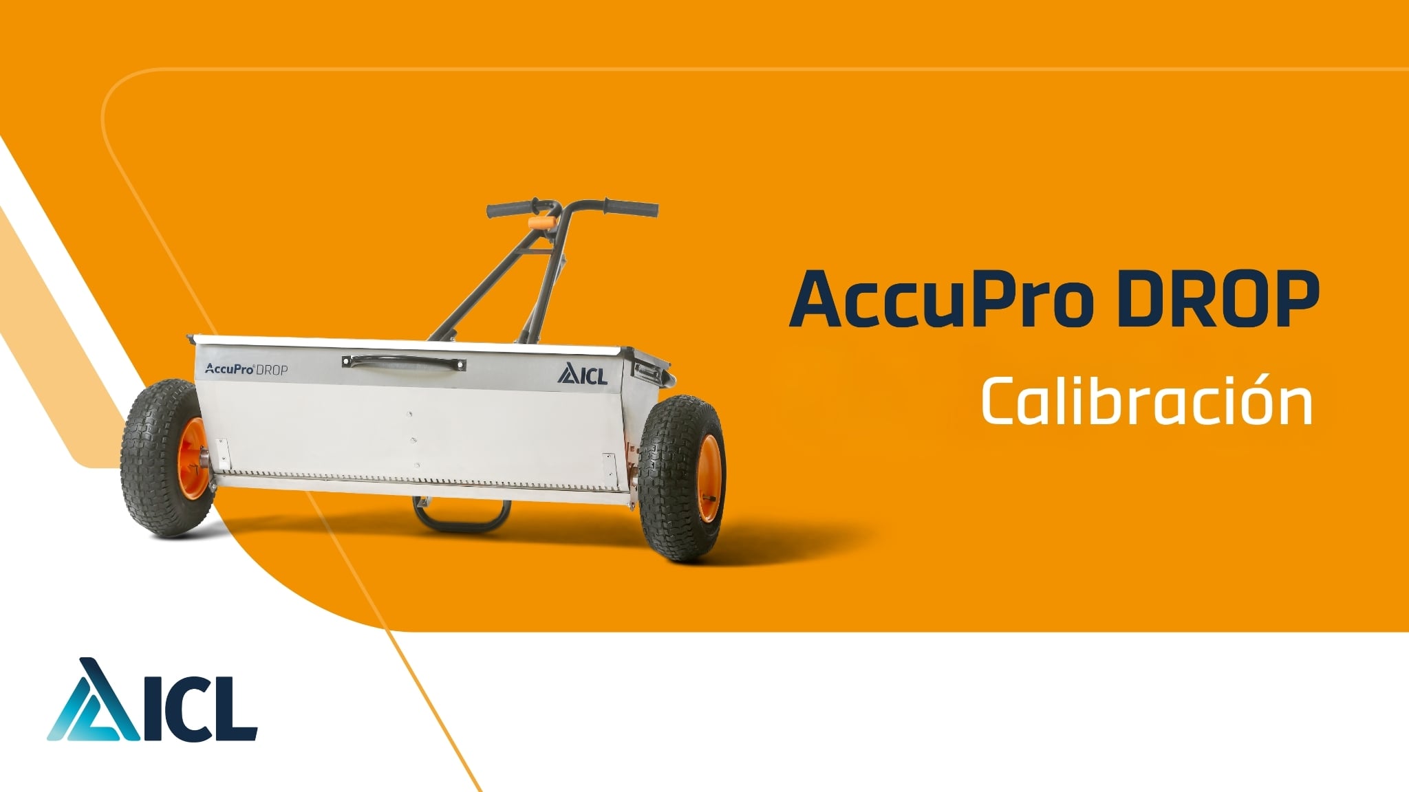 Cómo calibrar la abonadora AccuPro Drop