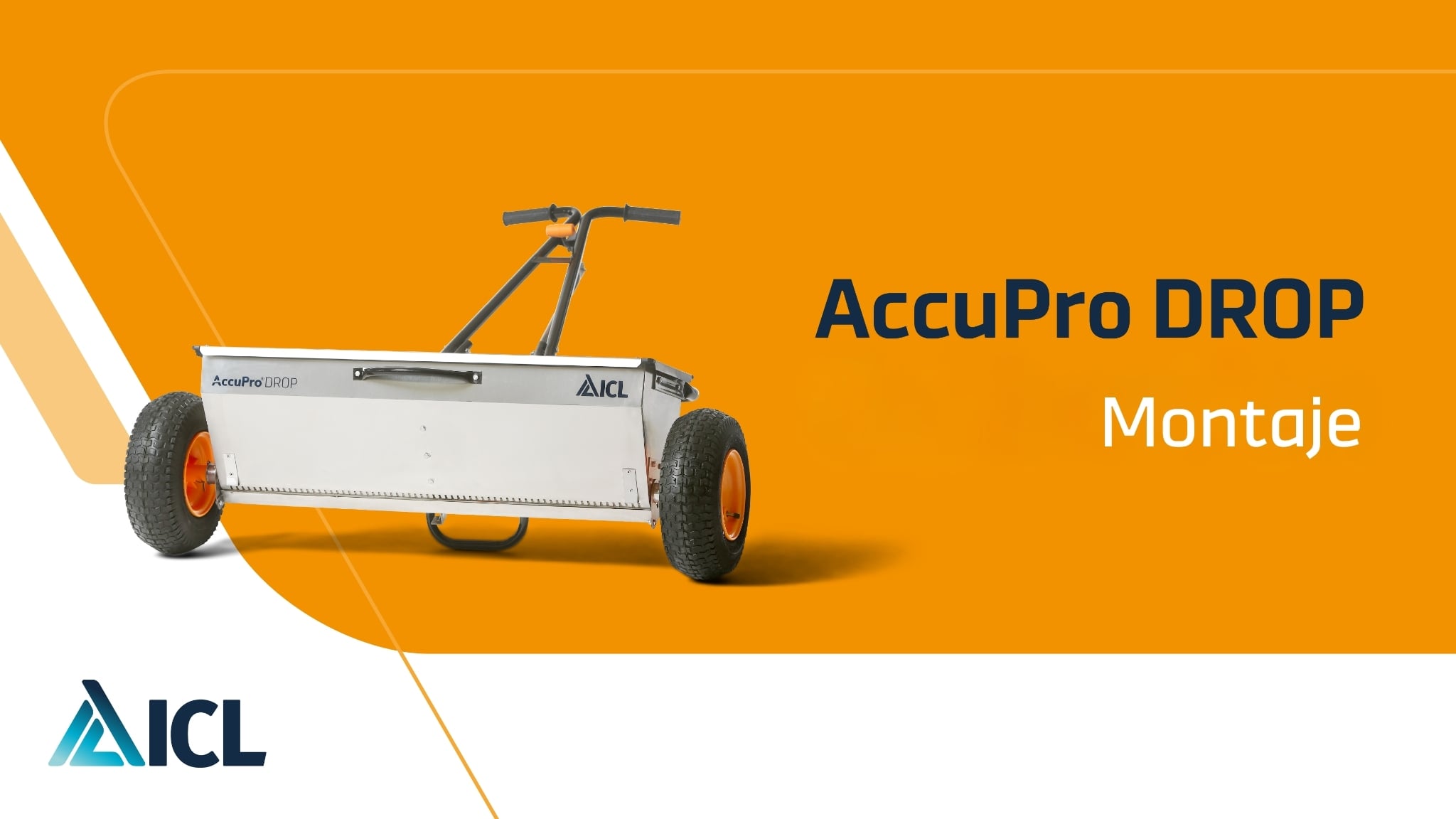 Cómo montar la abonadora AccuPro DROP