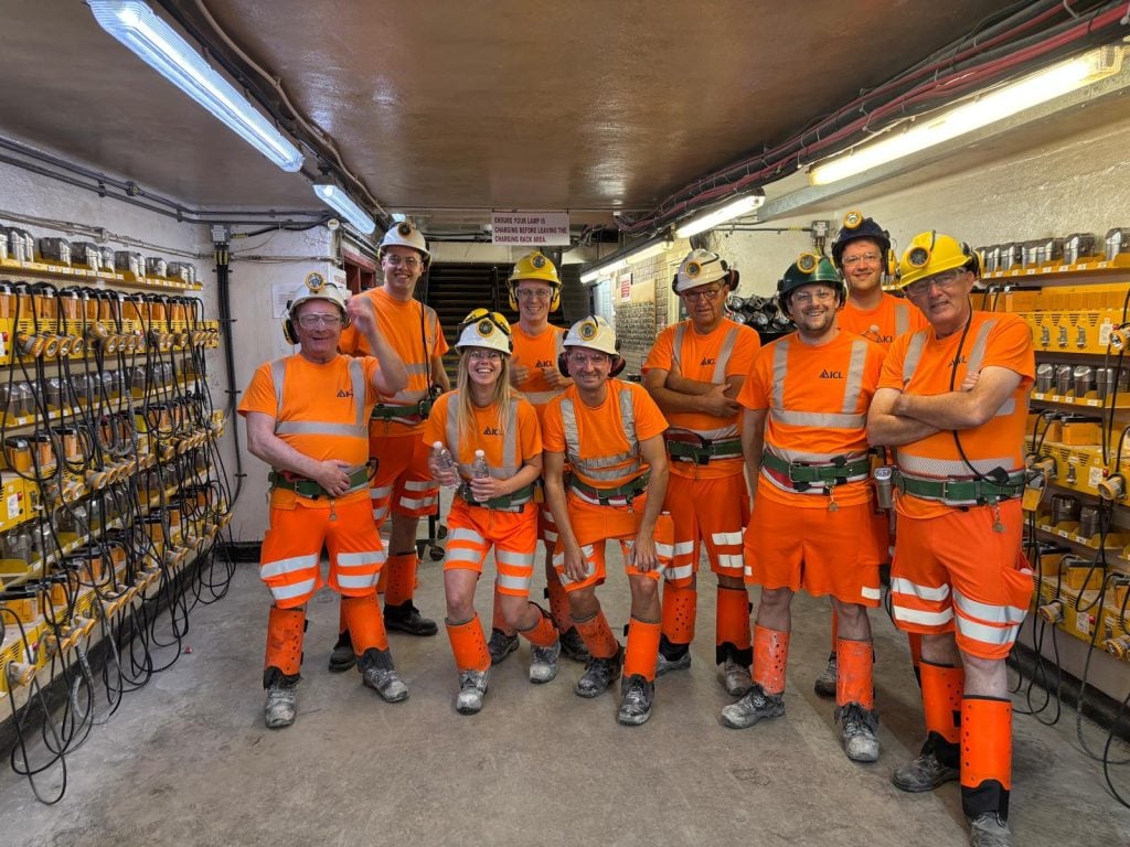 ICL Partners bezoeken de Boulby-mijn waar Polysulphate wordt gewonnen